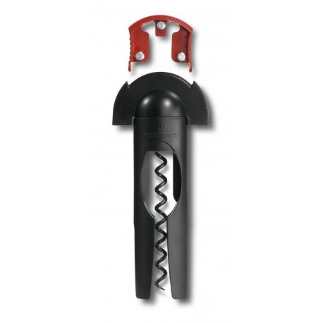 Штопор с резаком для фольги черн. Victorinox  7.6924