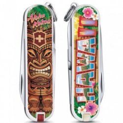 Складной нож Victorinox Classic LE Aloha Kakou 0.6223.L1809