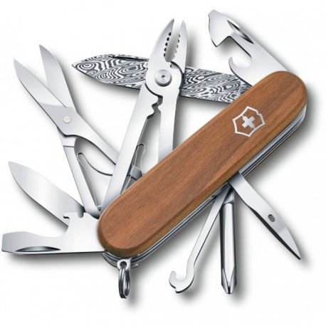 Складной нож Victorinox Deluxe Tinker Damast 1.4721.J18