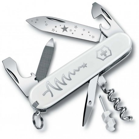 Складной нож Victorinox SPORTSMAN  White Christmas 0.3804.77