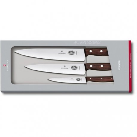 Кухонный набор Victorinox Rosewood Carving Set 5.1050.3G
