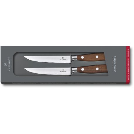 Набор ножей для стейка Victorinox Grand Maitre Wood Steak Set 7.7240.2W