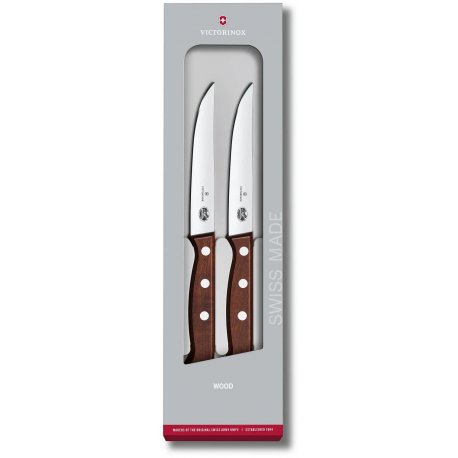 Набор ножей для стейка Victorinox Wood Steak Set 5.1200.12G